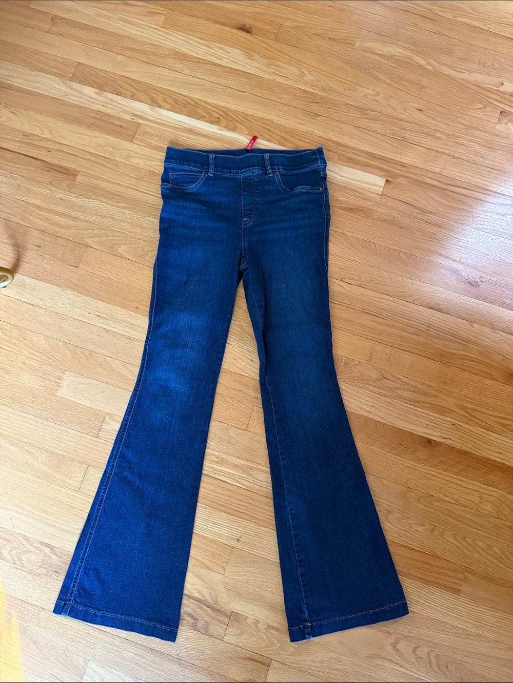 SPANX Dark Indigo Flare Jeans